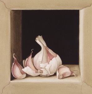लहसुन, 2005 (wc कागज पर)