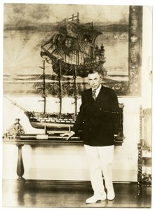 बूथ टार्किंगटन, c.1920-28 (जिलेटिन सिल्वर फोटो) द्वारा जेसी टार्बो बील्स