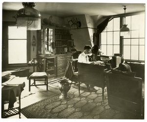 अर्नेस्ट थॉम्पसन सेटन, c.1918 (जिलेटिन सिल्वर फोटो) द्वारा जेसी टार्बो बील्स