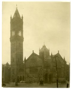 ओल्ड साउथ चर्च, बोस्टन, यूएसए, c.1902-10 (जिलेटिन सिल्वर फोटो) द्वारा जेसी टार्बो बील्स