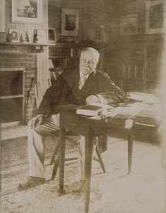 विलियम डीन हॉवेल्स का चित्रण (1837-1920) 1918-20 द्वारा जेसी टार्बो बील्स