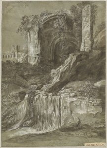 खंडहरों वाला एक झरना (छंद)