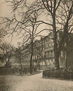 ब्रंसविक स्क्वायर: ब्लूम्सबरीस बोर्डिंग-हाउस लैंड का हिस्सा, c1935।