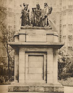 विक्टोरिया टॉवर गार्डन में कैल्स ऑफ द बर्गर्स, c1935।