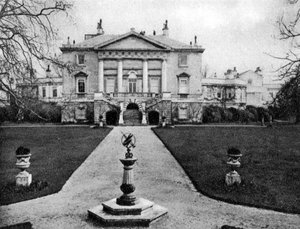 रिचमंड पार्क, लंदन में व्हाइट लॉज, 1926-1927।