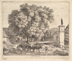 बुचबर्ग में, 1817। द्वारा जोहान क्रिश्चियन एरहार्ड