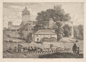 रेगन्सबर्ग की टाउन वॉल, 1817।