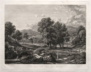 वीर लैंडस्केप: द शेफर्ड्स डांस ऑन द ब्रिज, 1792।