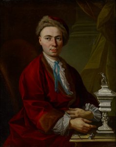 सिल्वरस्मिथ जोहान फ्रेडरिक बेयर का पोर्ट्रेट, c.1770