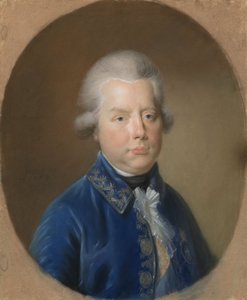 विलियम वी, प्रिंस ऑफ ऑरेंज, 1789 (चर्मपत्र पर पेस्टल)