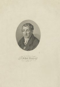 फ्रेडरिक लुडविग क्रेयसिग का पोर्ट्रेट 1770-1839, 1826।