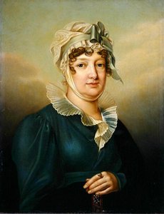 हेस्से-कैसल की इलेक्ट्र्रेस विल्हेल्मिन कैरोलीन, c.1803-06 (कैनवास पर तेल)