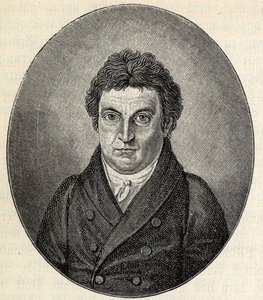 जोहान गोटलिब फिच्ते का पोर्ट्रेट 1762-1814।