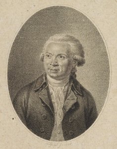 संगीतकार जोहान अब्राहम पीटर शुल्ज़ का पोर्ट्रेट 1747-1800, 1794।