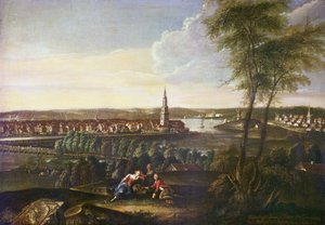 चर्च ऑफ़ द होली स्पिरिट और 1771 के उपनगर ब्रौहॉसबर्ग से देखें