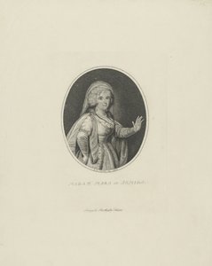 गर्ट्रूड एलिजाबेथ मारा, ने 1749-1833 को आर्मीडा, 1801 के रूप में देखा। द्वारा जोहान फ्रेडरिक श्रॉटर