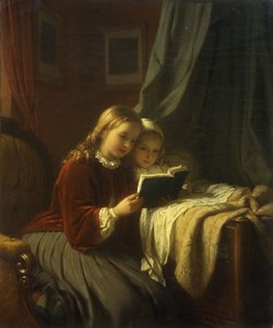बेडटाइम स्टोरी, 1867 द्वारा जोहान जॉर्ज मेयर
