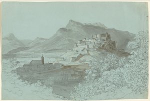 साल्ज़बर्ग का दृश्य द्वारा मैक्सिमिलियन जोहान जॉर्ज वॉन डिलिस