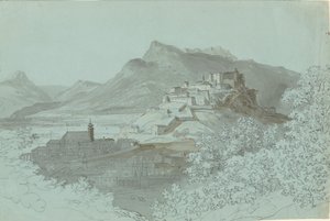 साल्ज़बर्ग का दृश्य, 1820।