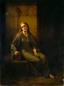 जेल में मारगुएराइट, 1863-1867। द्वारा जोहान ग्रंड