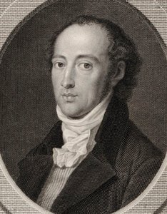 संगीतकार जोहान एंटोन एंड्रे 1775-1842, 1800 का चित्र।