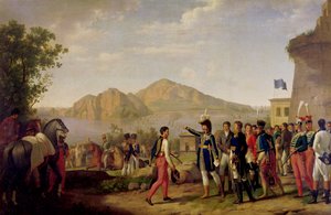 जोआचिम मूरत (1767-1815) फ्रांस के मार्शल और नेपल्स के राजा 1808 में कैपरी के कब्जे के आदेश