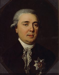 गणना अलेक्जेंडर रोमानोविक वोरोत्सोव का पोर्ट्रेट 1741-1805