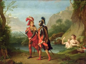 1782 में जल अप्सराओं द्वारा कार्लो और उबाल्डो द्वारा जोहान हेनरिक टिस्किन