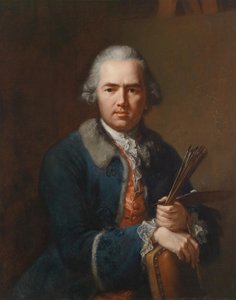 सेल्फ-पोर्ट्रेट, 1770 द्वारा जोहान हेनरिक टिस्किन
