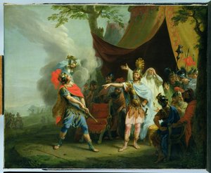 अकिलीम का 1776 में आगमनेमोन के साथ विवाद हुआ