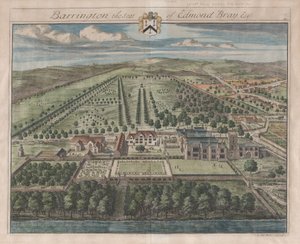 बैरिंगटन, एडमंड ब्रे की सीट, एस्क।, [1712] 1768 को फिर से जारी किया गया। द्वारा जोहान्स किप