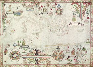 भूमध्य का नक्शा, 1625