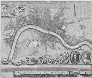 लंदन का नक्शा, 1690