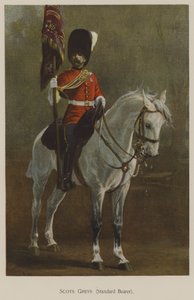 स्कॉट्स ग्रे, स्टैंडर्ड बियरर (कलर लिथो) द्वारा जॉन (बाद में) चार्लटन