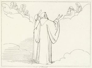 कुलपतियों का आदेश, स्वर्ग, सर्ग 32 (उत्कीर्णन) द्वारा जॉन (बाद) फ्लैक्समैन