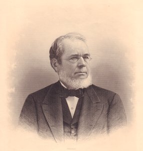 अमेरिकी उत्कीर्णक एंड्रयू वरिक स्टाउट (1835-1906) का पोर्ट्रेट, महिलाओं के भंडार, संयुक्त राज्य अमेरिका से एफई जोन्स द्वारा उत्कीर्ण, लगभग 1870 द्वारा वाल्टर चार्ल्स मिल्स