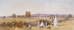 होलोवे जेल, इस्लिंगटन, लंदन, 1859 के पीछे के क्षेत्र द्वारा जॉन एबसोलन