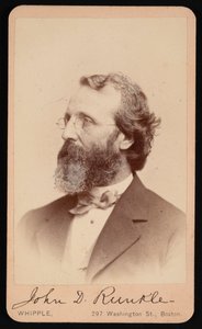 जॉन डेनियल रंकल का पोर्ट्रेट 1822-1902, 1865 और 1873 के बीच।