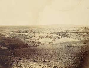 जेरूसलम, 1860।