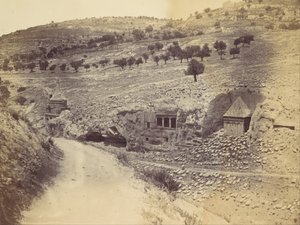 अबशालोम, जकारिया और सेंट जेम्स का मकबरा, 1860।