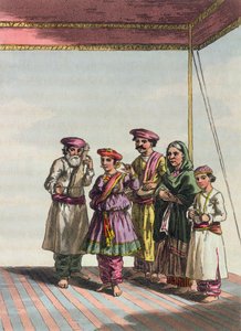 &39;ए महराट्टा कैंप&39;, 1813 (रंग उत्कीर्णन) से कुहरवा नृत्य करती एक लड़की द्वारा जॉन ऑगस्टस एटकिंसन