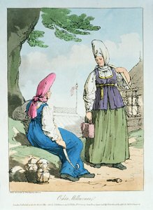 ओचेता मिल्कबैंक महिला, 1803 द्वारा जॉन ऑगस्टस एटकिंसन