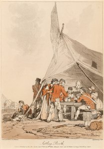 सिटिंग बूथ, 1808 लगभग द्वारा जॉन ऑगस्टस एटकिंसन