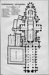 कैंटरबरी कैथेड्रल, c20th सेंचुरी