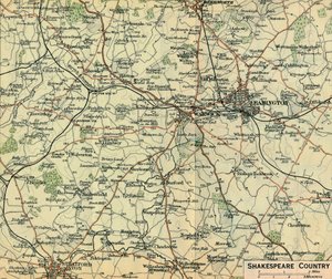 शेक्सपियर कंट्री, c20th सेंचुरी द्वारा जॉन बार्थोलोम्यू
