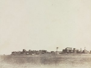 लक्सर का दृश्य, 1854।