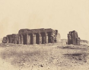 थेबेस। Memnonium द्वारा जॉन ब्यासली ग्रीन