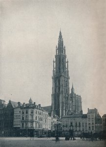 कैथेड्रल ऑफ अवर लेडी, एंटवर्प, बेल्जियम, c1900 1914-1915