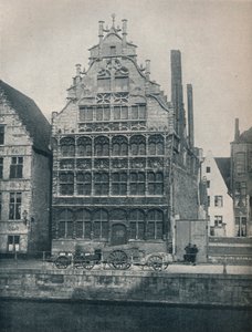 हॉल ऑफ द वेटरमेन गिल्ड, गेन्ट, बेल्जियम, c1900 1914-1915।