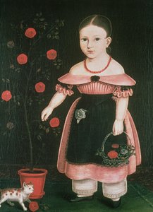 छोटी लड़की लैवेंडर में, c.1840